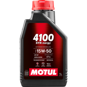 Motul 1L Engine Oil 4100 SYN-nergy 15W50