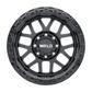 Weld Off-Road W105 20X9 Cinch 8X170 ET00 BS5.00 Gloss Black MIL / Gloss Black Ring 125.1