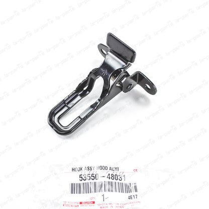 New Genuine Lexus 10-15 RX350 RX450h Hood Auxiliary Catch Hook 53550-48031