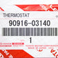 Genuine Toyota Camry Highlander Sienna RX350 2GR Coolant Thermostat 90916-03140