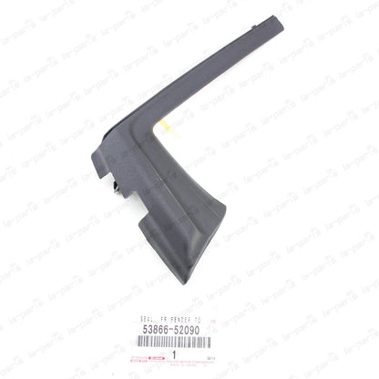 NEW GENUINE TOYOTA 12-15 YARIS FRONT RIGHT FENDER TO COWL SIDE SEAL 53866-52090