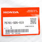 New Genuine OEM Honda 97- 01 Prelude Rear Trunk Lid Badge Center Chrome Emblem