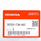 New Genuine OEM Honda 16-21 HR-V Rear Emblem Badge Chrome Logo 75722-T7W-A01
