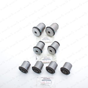 New Genuine OEM Toyota Hilux Fortuner Front Control Arms Bushings SET OF 8