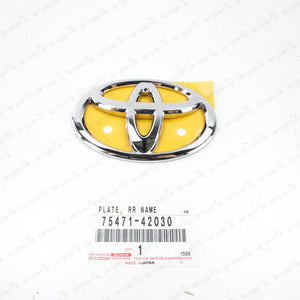 New Genuine For Toyota  07-14 FJ Cruiser Rear Door Emblem Badge 75471-42030