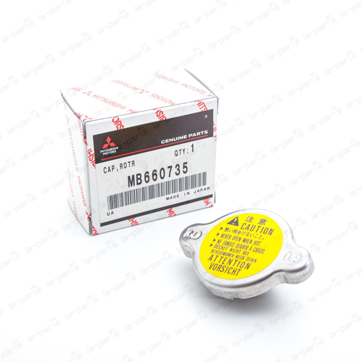 New Genuine OEM Mitsubishi 84-00 Mirage Eclipse Montero Radiator Cap MB660735