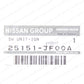 New Genuine Nissan 08-17 R35 GT-R GTR Red Engine Start Button Switch 25151-JF00A