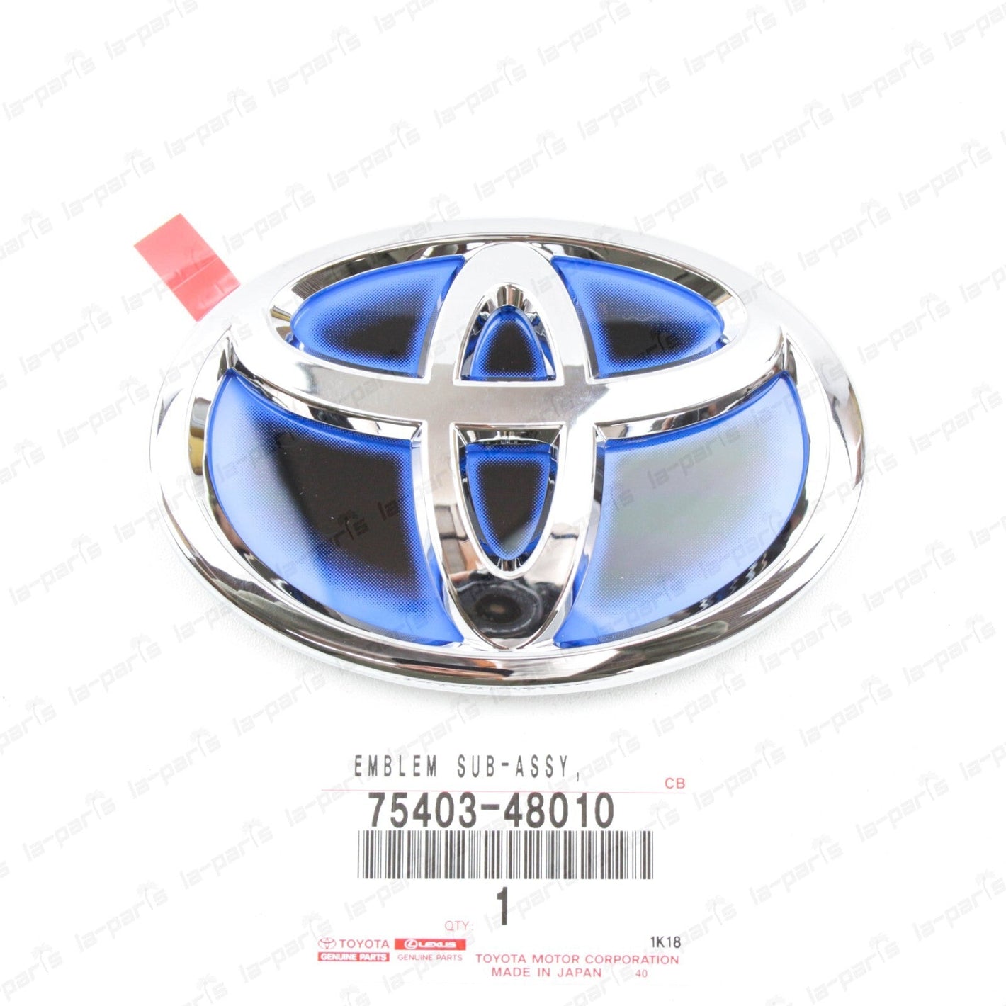 NEW GENUINE OEM TOYOTA CAMRY PRIUS C HIGHLANDER REAR TRUNK EMBLEM 75403-48010