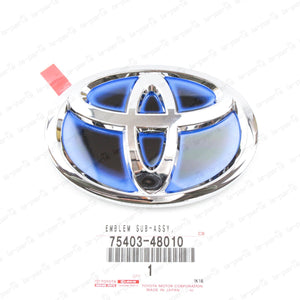 NEW GENUINE OEM TOYOTA CAMRY PRIUS C HIGHLANDER REAR TRUNK EMBLEM 75403-48010