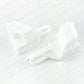 NEW GENUINE MITSUBISHI LANCER FRONT BUMPER RETAINERS SET OF 2 6400A852 6400A851