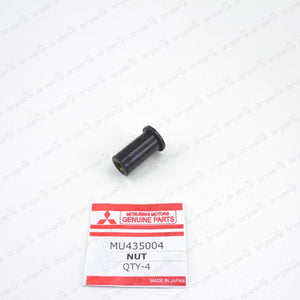 New Genuine Mitsubishi License Bracket Retainer Nut MU435004