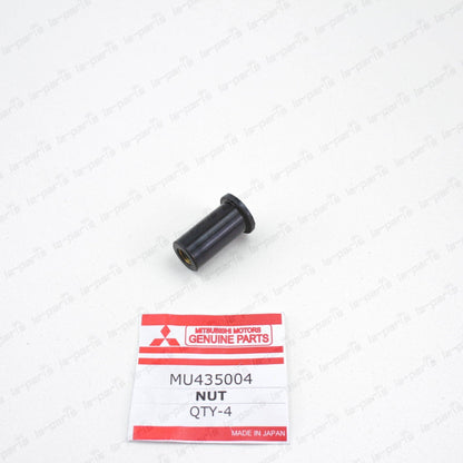 New Genuine Mitsubishi License Bracket Retainer Nut MU435004