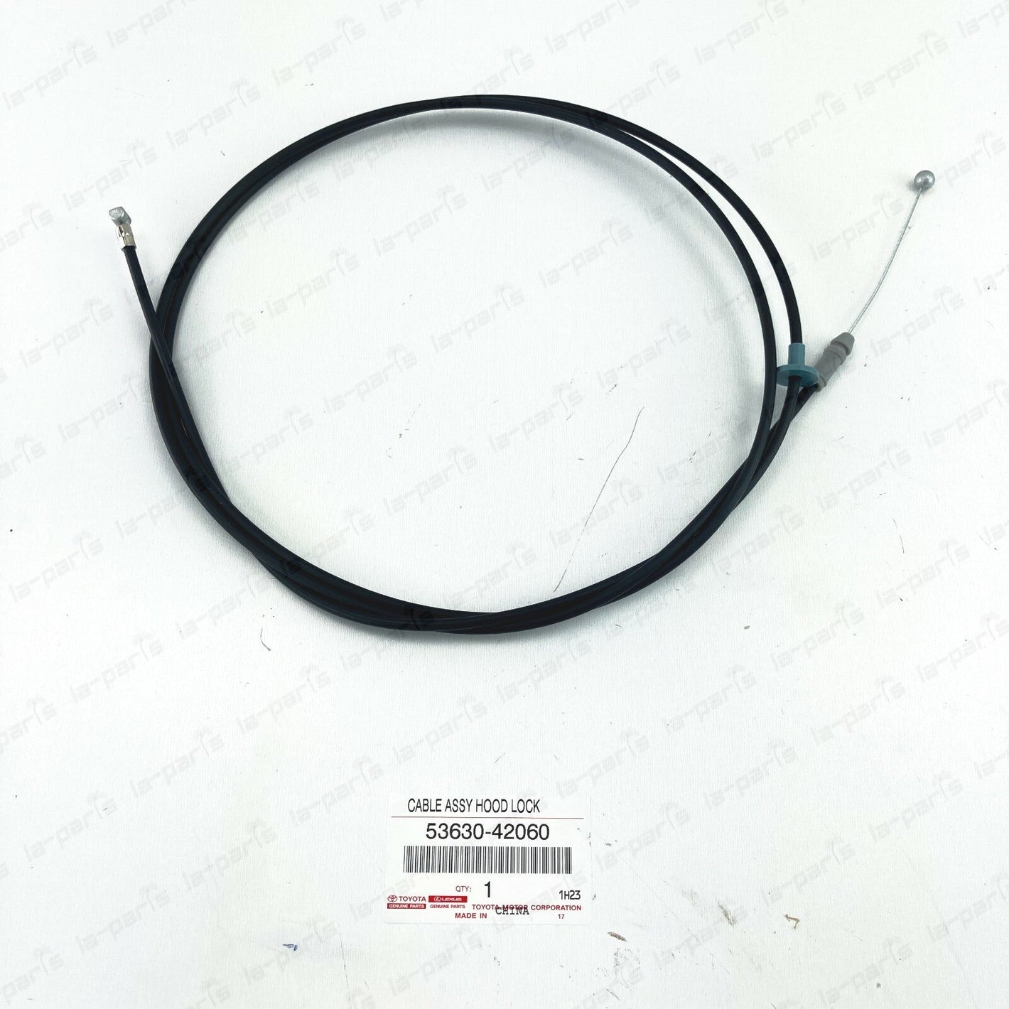 NEW GENUINE TOYOTA 2001-2005 RAV4 HOOD LOCK RELEASE CABLE ASSY 53630-42060