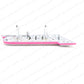 NEW GENUINE SUBARU 2004 IMPREZA WRX STI GDB FRONT GRILL EMBLEM BADGE PINK JDM