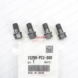New Genuine OEM Honda S2000 AP1 AP2 Engine Oil Jet Bolt 15290-PCX-000 x 4 pcs