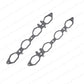 Genuine Toyota Land Cruiser LX470 SC430 LS430 Intake Manifold Gasket Set of 2