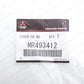 Genuine OEM Mitsubishi 02-07 Lancer Outlander FR RH Brake Dust Shield MR493412