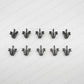 NEW GENUINE TOYOTA TACOMA RAV4 4RUNNER  90467-12040 NEW GRILLE CLIPS 10PC