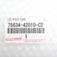 New Genuine OEM Toyota 19-24 RAV4 Roof Driver Side Garnish Lid 75634-42010-C2