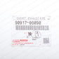 New Genuine OEM Toyota Lexus Exhaust Pipe Gasket 90917-06090