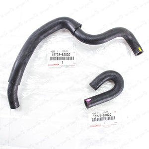 Genuine Toyota 4Runner Tacoma T100 3.4 V6 5VZFE Engine Oil Cooler By-pass Hoses
