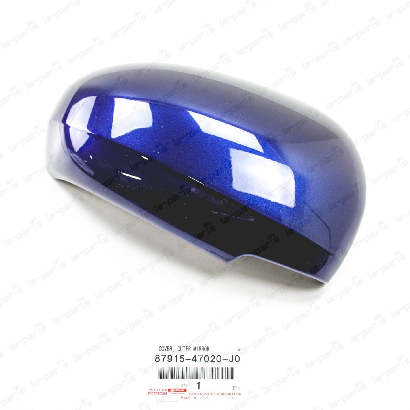 New Genuine Toyota 10-15 Prius Prius V Passenger Side Mirror Cover Dark Blue 8T5