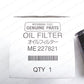 New Genuine OEM Mitsubishi Diesel Engine Oil Filter ME227821