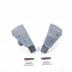 New Genuine OEM Mitsubishi 14-22 Outlander Front LH & RH Bumper Side Bracket SET