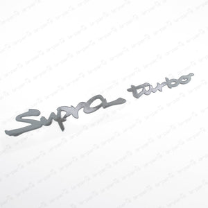 New Genuiine for Toyota 93-98 Supra Rear Emblem Badge "Supra turbo"  75443-14180