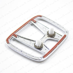 New Genuine OEM Honda 97-01 Prelude Front H Emblem Badge Chrome 75701-SM4-900