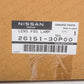 New Genuine OEM Nissan 90-96 300ZX Front Passenger Side Fog Light 26151-30P00