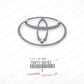 JDM New Genuine Toyota Lexus SC300 SC400 Soarer UZZ30 Rear Emblem Badge