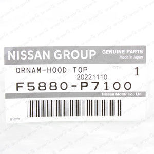 New Genuine Nissan 79-83 Datsun 280ZX S130 Front Hood Z Emblem Badge F5880-P7100