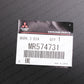 Genuine Mitsubishi Lancer Evolution 7 8 9 EVO CT9A Front Bumper Emblem MR574731
