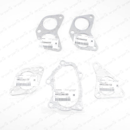 NEW GENUINE SUBARU EXHAUST MANIFOLD GASKET KIT UP DOWN PIPE WRX XT STI GT TURBO