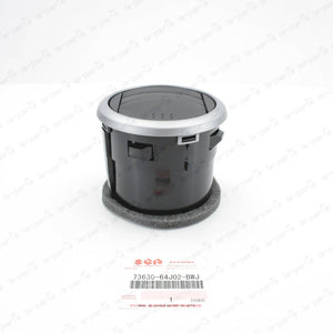 GENUINE SUZUKI 06-13 GRAND VITARA LOUVER SIDE VENT BLACK/GRAY 73630-64J02-BWJ