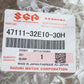 New Genuine OEM Suzuki DR650SE Right Frame Cover White 47111-32E10-30H