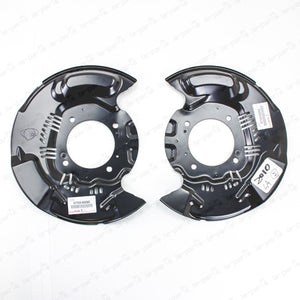 Genuine Toyota 08-21 Land Cruiser Lexus LX570 Front Disc Brake Dust Cover Pair