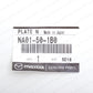 New Genuine Mazda 90-97 Miata Front Bumper Passenger Mounting Plate NA01-50-1B0