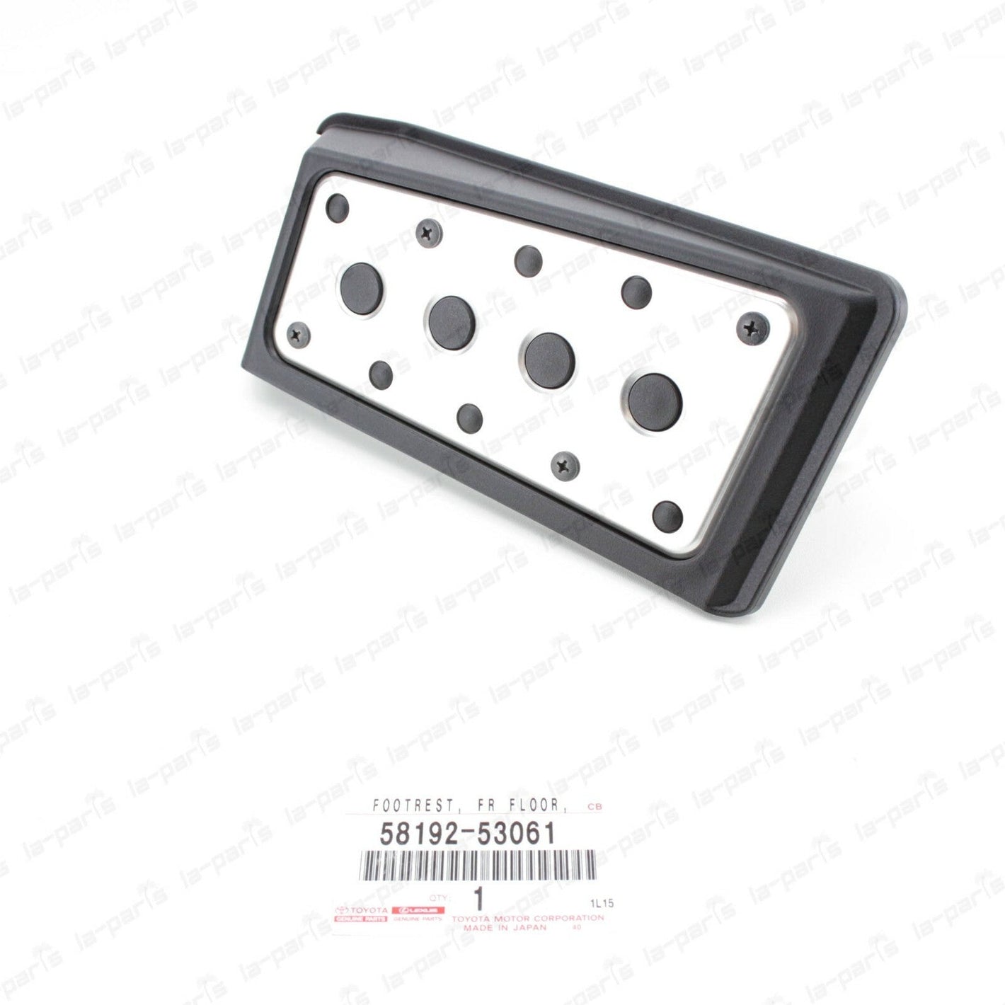 NEW GENUINE LEXUS IS250 IS350 IS F ALUMINUM SPORT FOOTREST PEDAL 58192-53061