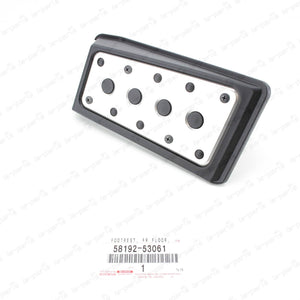 NEW GENUINE LEXUS IS250 IS350 IS F ALUMINUM SPORT FOOTREST PEDAL 58192-53061