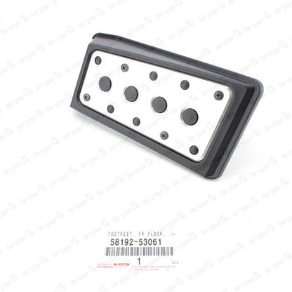 NEW GENUINE LEXUS IS250 IS350 IS F ALUMINUM SPORT FOOTREST PEDAL 58192-53061