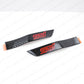 New Genuine OEM Subaru 15-16 WRX STi Black Fender Emblem Molding Badge Pair