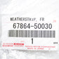 New Genuine OEM Toyota Lexus 01-06 LS430 Front Upper Driver Door Weatherstrip