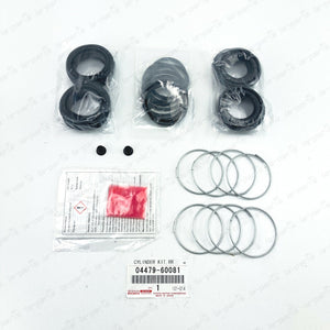 NEW GENUINE TOYOTA LEXUS FRONT BRAKE DISC CYLINDER CALIPER KIT 04479-60081
