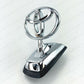 NEW GENUINE TOYOTA 98-07 LC J100 JDM FRONT HOOD CHROME EMBLEM 75303-60070