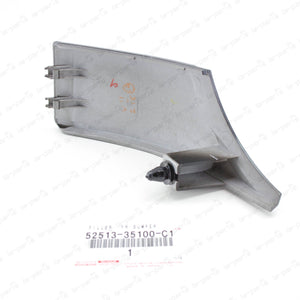 New Genuine Toyota FJ Cruiser 07-14 black Front LH Bumper Filler 52513-35100-C1