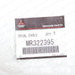 New Genuine OEM Mitsubishi Lancer EVO4 Silver EVOLUTION IV Decal MR322395 Qty:1