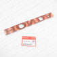 NEW GENUINE 06-14 HONDA RIDGELINE REAR EMBLEM TAILGATE BADGE 75711-SJC-A00