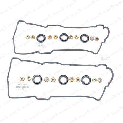 GENUINE TOYOTA TUNDRA 4RUNNER TACOMA 3.4L  5VZFE VALVE COVER GASKETS SEALS SET